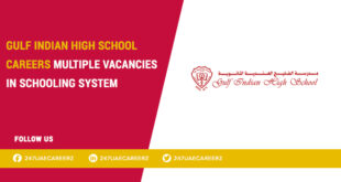 Gulf Indian High School Careers 2026 | Kindergarten Teacher & Education Jobs Dubai