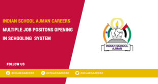 Indian School Ajman Careers 2026 | Primary Teacher & CBSE Faculty Vacancies in Ajman