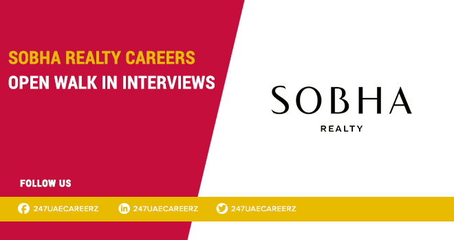 Sobha Realty Careers 2026 | Architecture & Real Estate Jobs Dubai