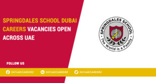 Springdales School Dubai Careers 2026 | Kindergarten Teacher & Education Jobs Al Quoz