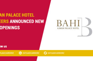 Ajman Palace Hotel Careers 2026 | Front Office Supervisor Hospitality Jobs Ajman UAE