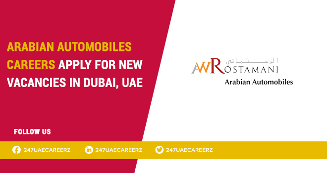Arabian Automobiles Careers 2026 | Sales Executive Nissan Infiniti Jobs Dubai UAE