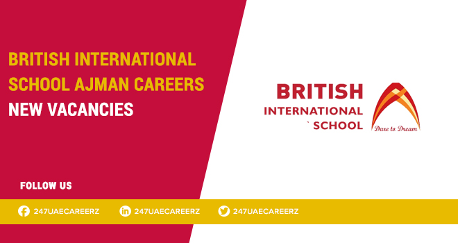 British International School Ajman Careers 2026 | Primary Teacher Jobs UAE