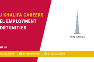 Burj Khalifa Careers 2026 | Guest Service Agent Jobs Downtown Dubai