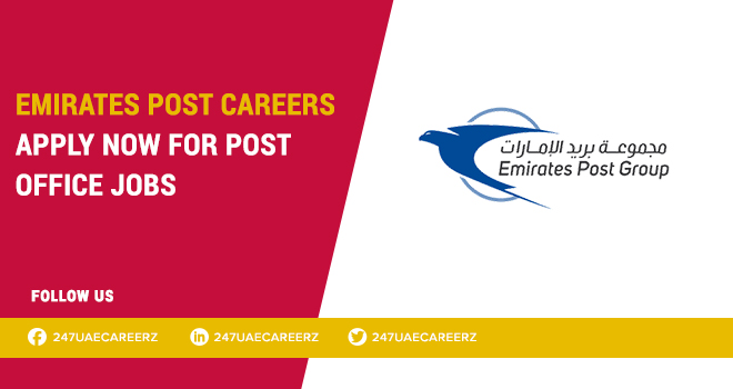 Emirates Post Careers 2026 | Customer Service Agent Logistics Jobs Dubai UAE 