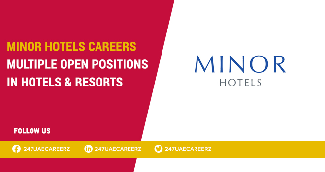 Minor Hotels Careers 2026 | Reservation Agent Anantara Avani Jobs Dubai UAE