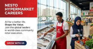 Nesto Hypermarket Careers 2026 | Store Cashiers Vacancies