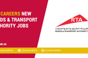 RTA Careers 2026 | Traffic Specialist Government Transport Jobs Dubai UAE