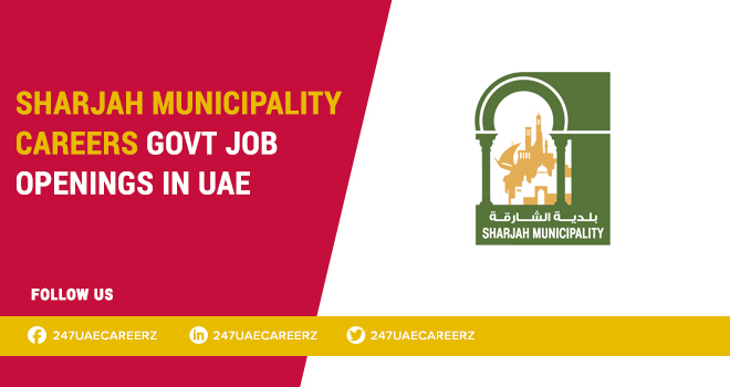 Sharjah Municipality Careers 2026 | Public Health Inspector Government Jobs UAE 